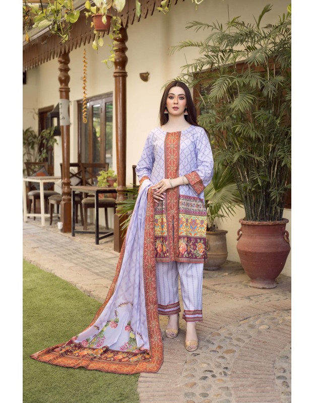 3 piece - digital lawn suit